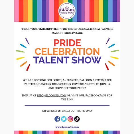 Pride Celebration Talent Show